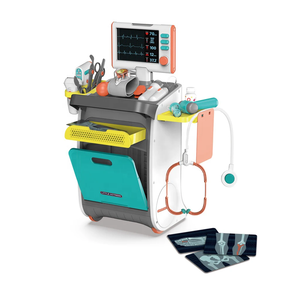 Direct Supply Boys And Girls Role Pretend Play Plastic Toy Doctor Kit For Kids Pretend Play Set Big Doctor Toy
