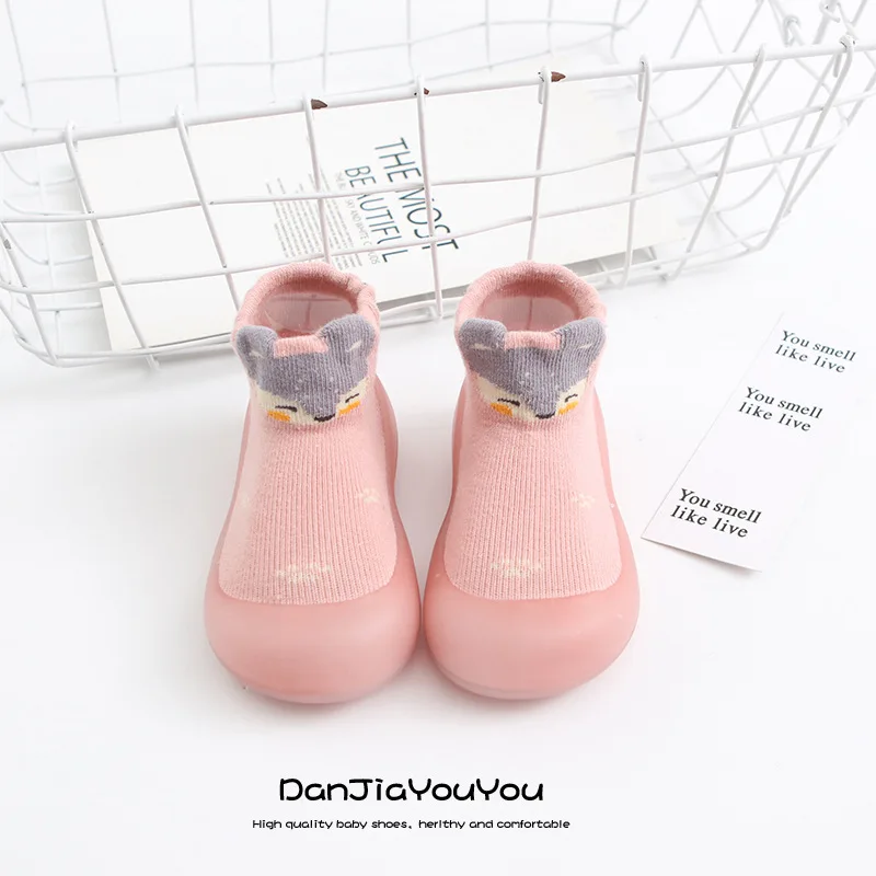Wholesale Rubber Soles Kids Shoes Socks Non Skid Floor Mesh Breathable Baby Socks