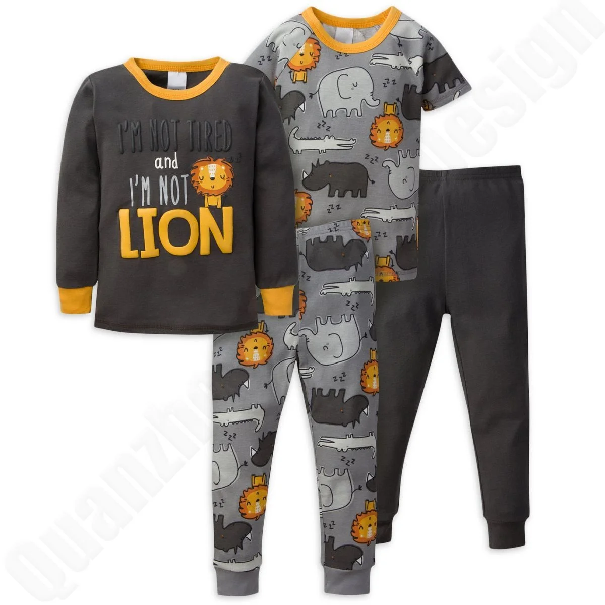 Pajamas Kids Cotton Christmas Set Cartoon Pattern Children Bamboo Organic Pajama Satin Soft Infant Tattoo Baby Girl Pajama