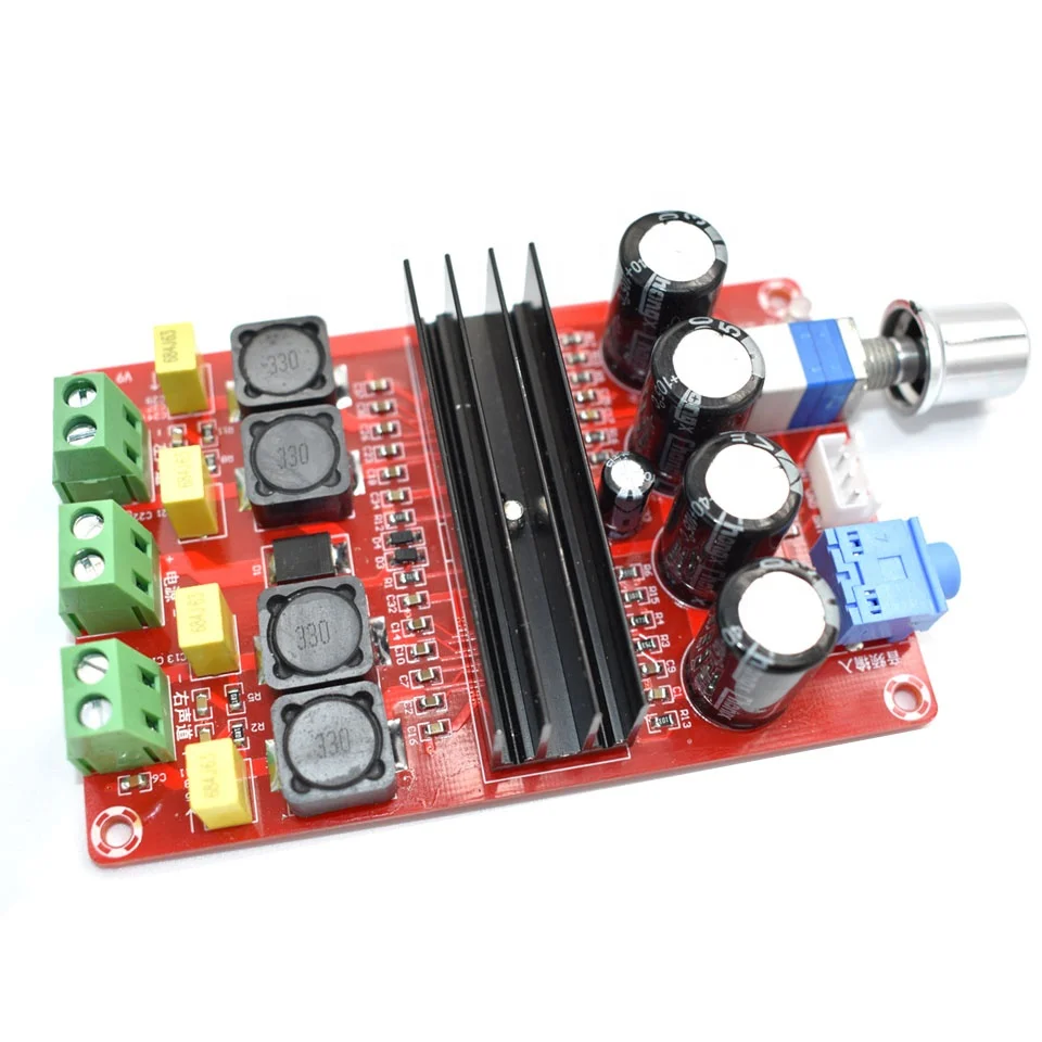 TDA3116D2 цифровой аудио усилитель мощности 100 Вт x2 2,0 стерео класса D HIFI усилитель мощности DC 12V 24V XH-M190