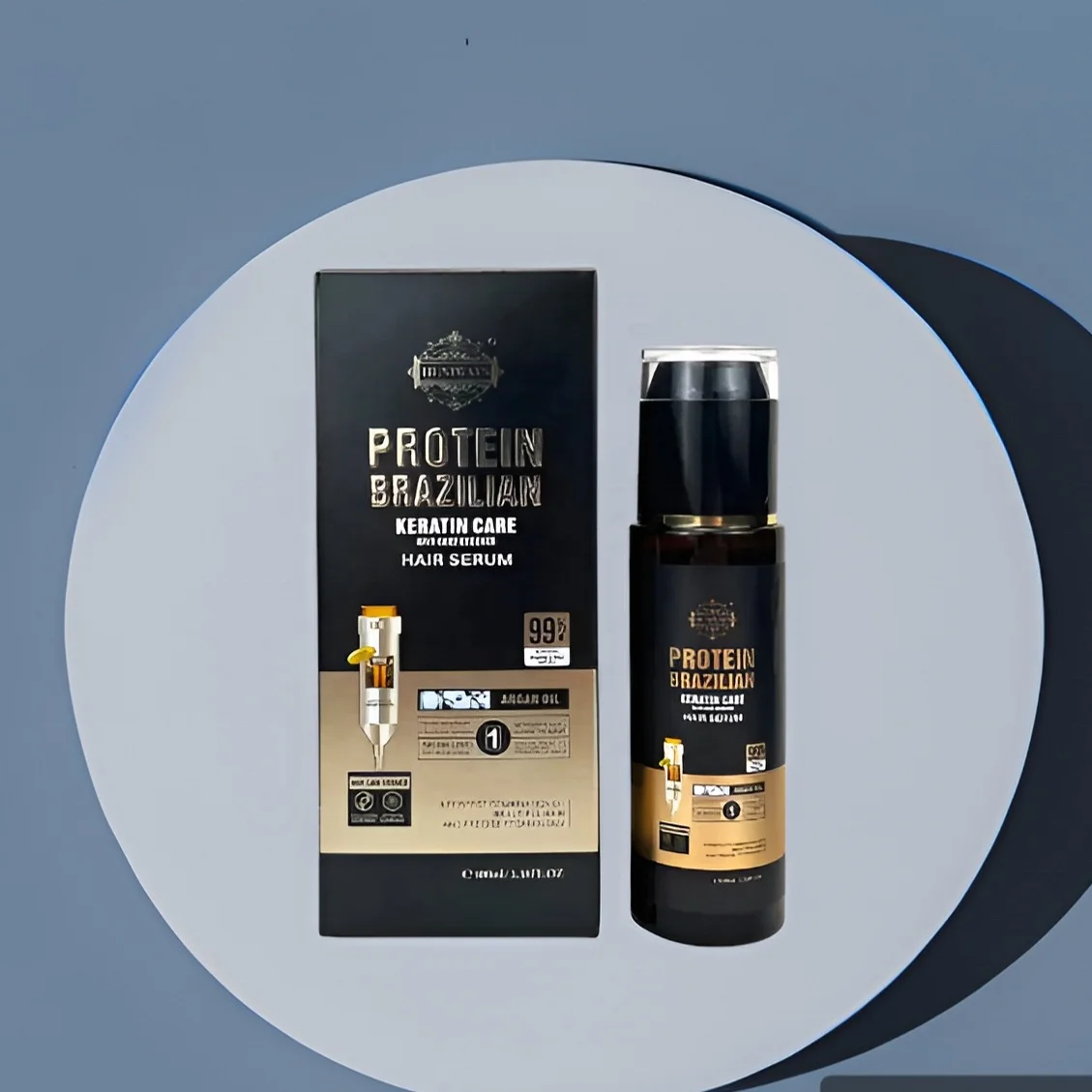 HENIWAYS Scalp Care Serum Keratin Protein Brazilian Hair-Loss Refreshing Anti-Dandruff Hair Serum 100ml