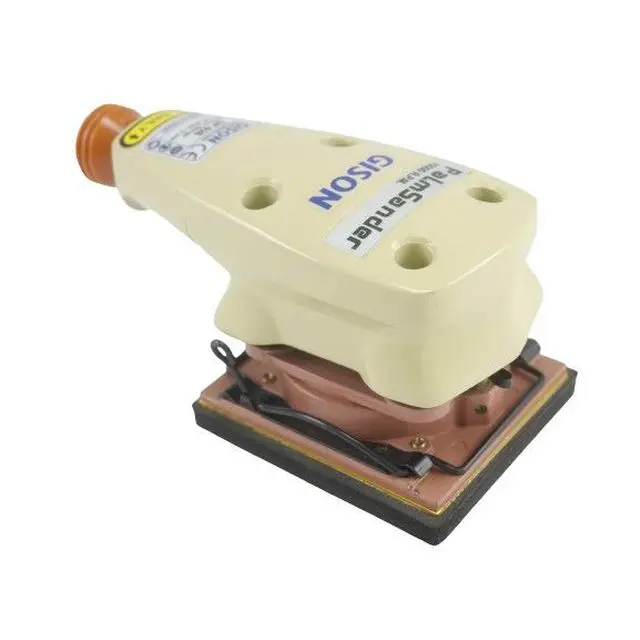 High Speed Non-Vacuum Mini Air Pneumatic Jitterbug Sander 15000rpm With 75X82Mm Pad Size