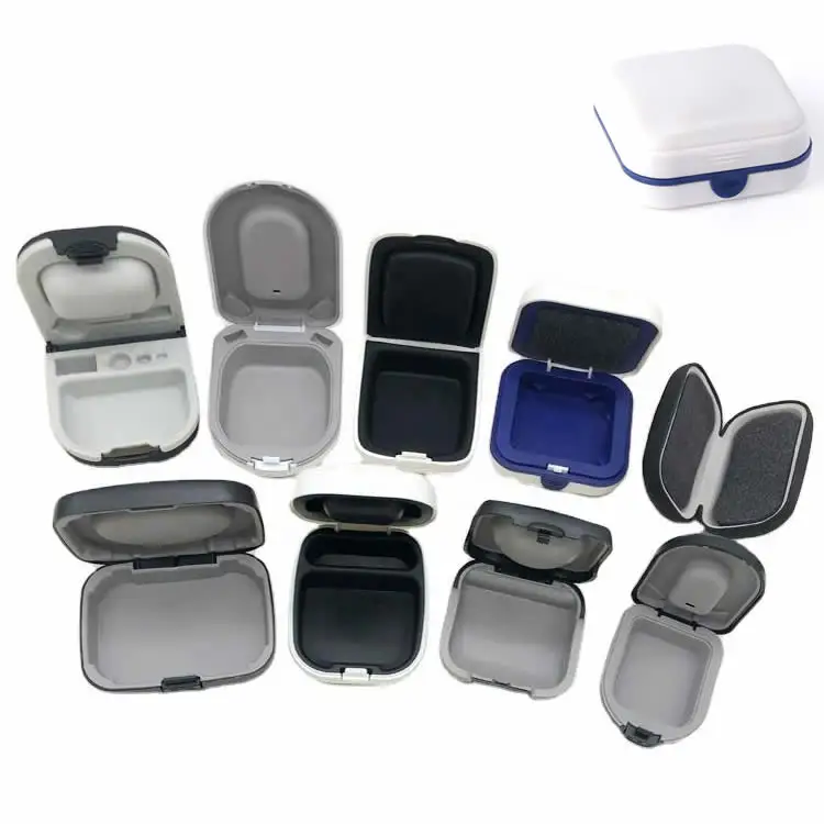 Hearing Aids Box and Case Storage High Quality Hearing Aids Parts and Accessories Hearing Aid Case Hard Storage Box