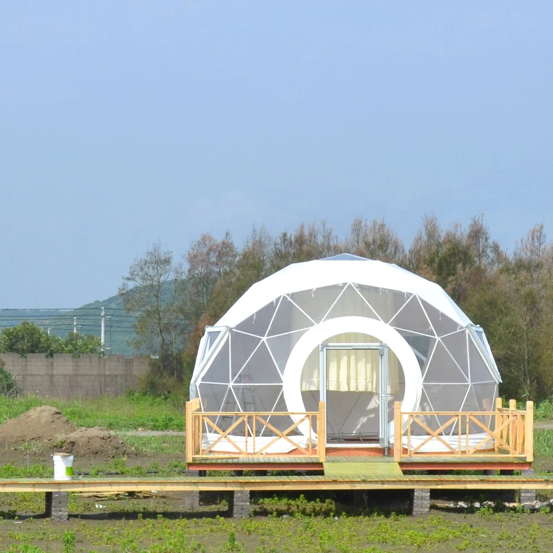 Наружные 3 м садовые геодезические купольные палатки Igloo Glamping в