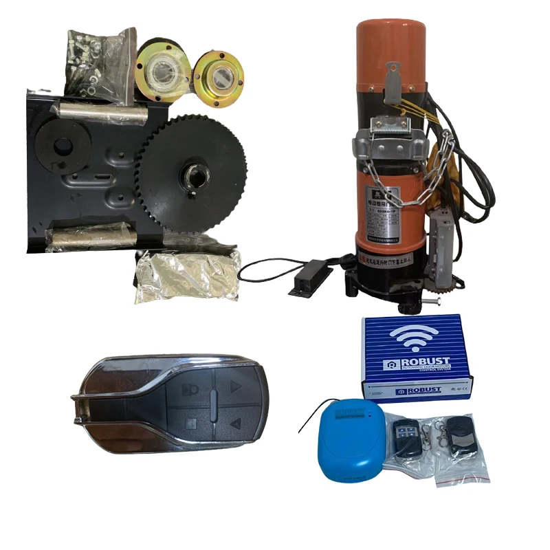 Stable And Safe Remote Control Automatic AC 600KG Electric Rolling Garage Door