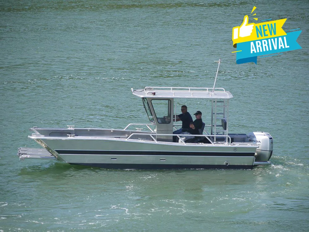 2022 Ecocampor durable excellent weld aluminum work  Barge landing craft  rescue vessel for sale