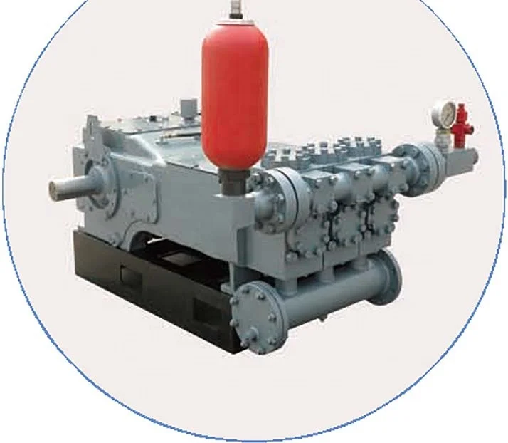 High pressure oil field service triplex plunger pump BE series 165 BHP