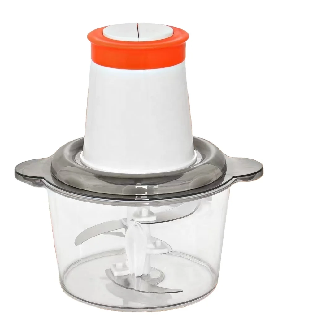 Fufu machine household two speed plastic 2L 300W electric meat grinder food chopper