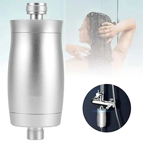 Shower Filter Water Softener Shower Head Filter Mesh Filtration KDF Material Reducing Chlorine Impurities Rust Sediments