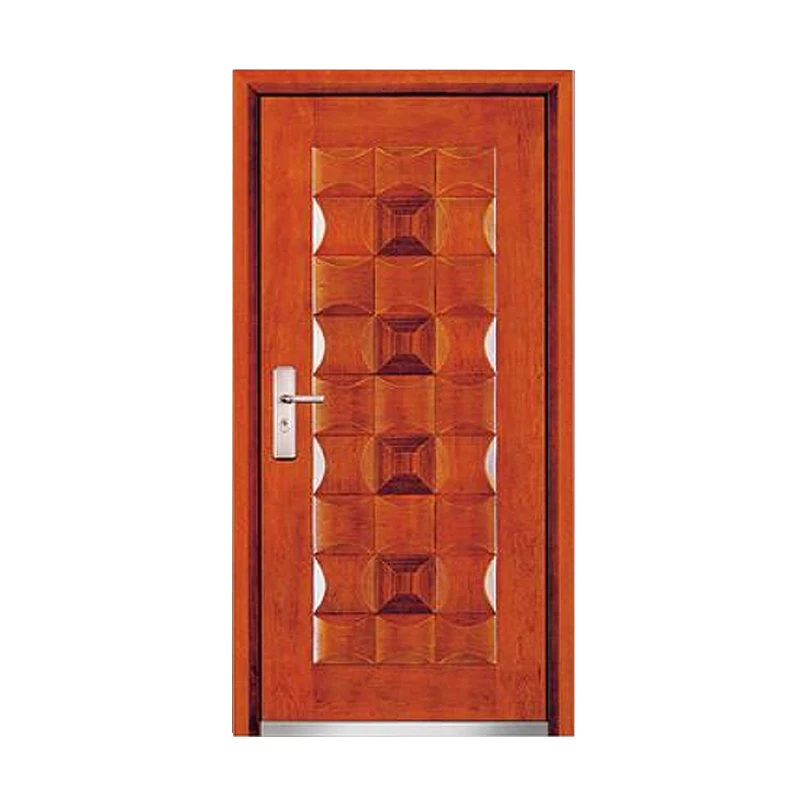 hot sales sheet metal door design good price decorative apartment door