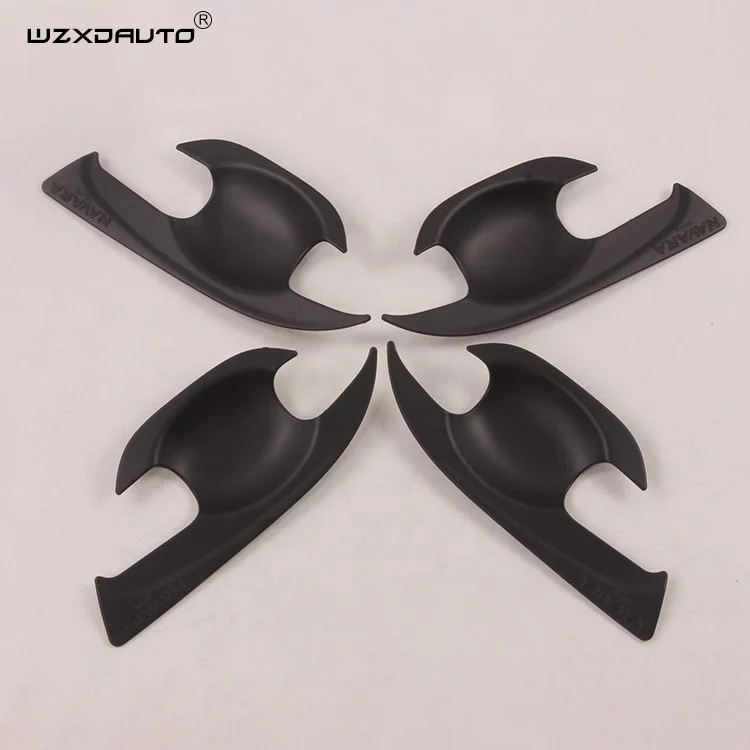 WZXD New Arrival Abs Matte Black Pickup 4x4 Accessories Car Stickers For Nissan Navara Np300 2015+ 19pcs