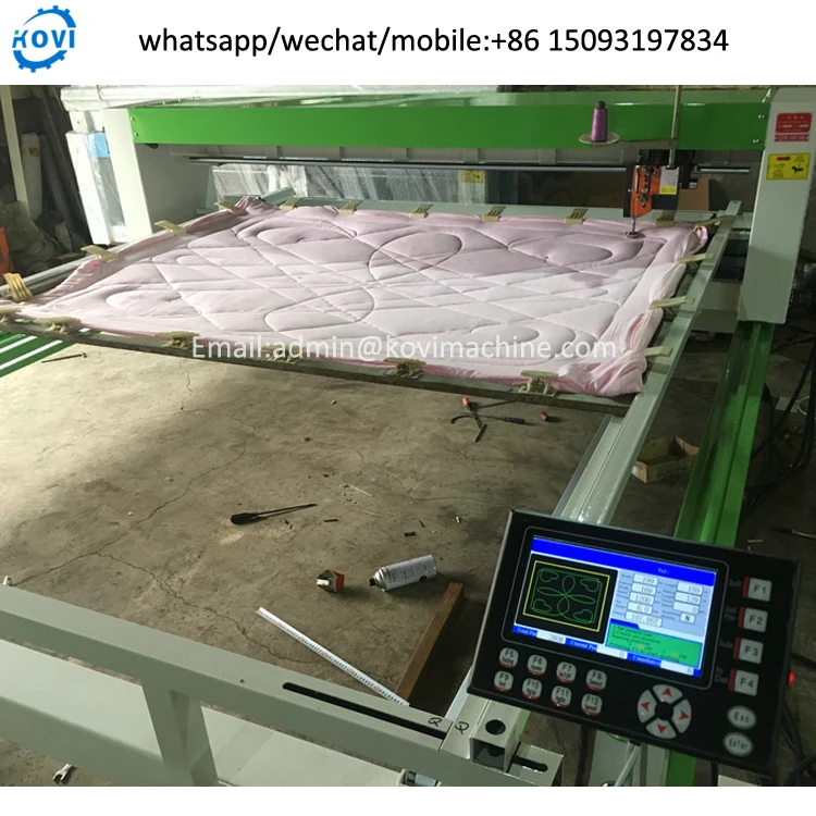 bed cover quilt blanket bag making machine for quilting single needle sewing machine