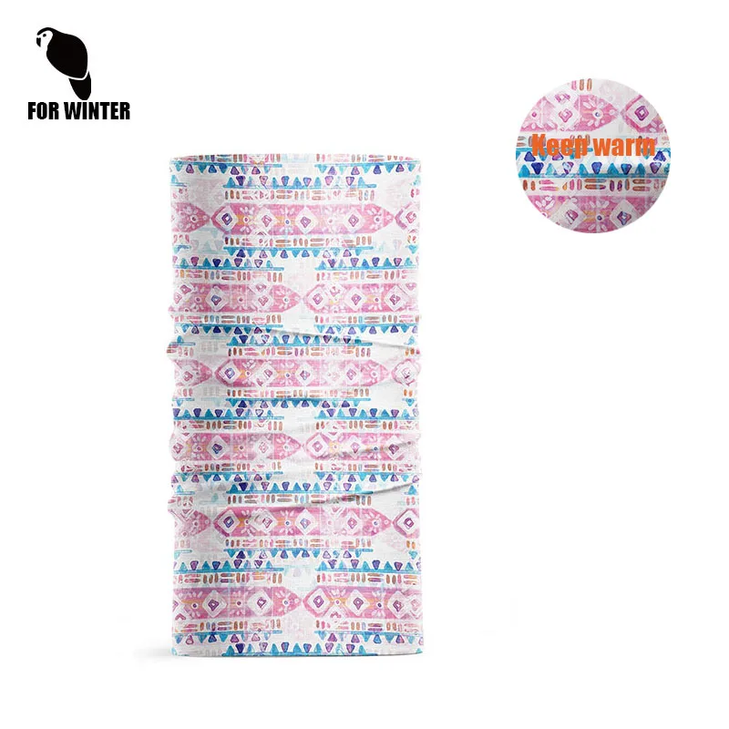 Neckwear Bandanas Buffs Unique Sport OEM Bandana Customized Logo Outdoor Windproof Winter Neck Warmer