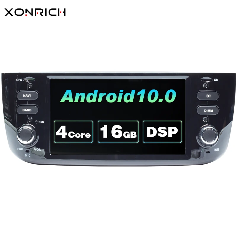 
1 Din Android 10 Car Android PC System For Fiat/Linea/Punto evo 2012-2015 GPS Navigation Stereo IPS DSP DVD Multimedia Player 