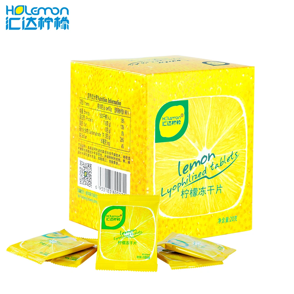 
Wholesale dry freezz fruit lemon slices dried fruit pulp lemon tea 