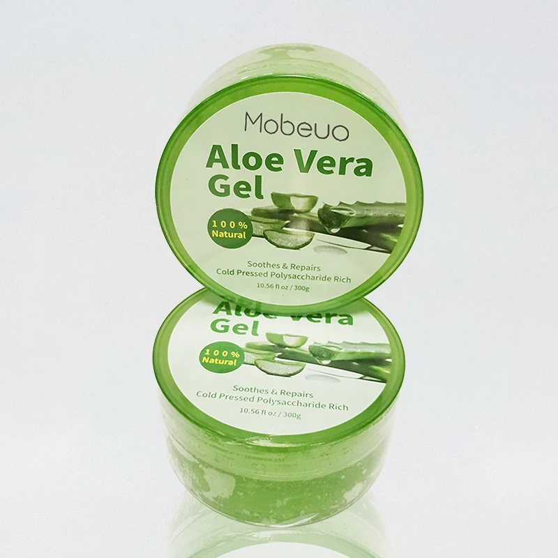 Wholesale pure natural facial skin care aloe vera gel private label high quality herbal aloe vera gel