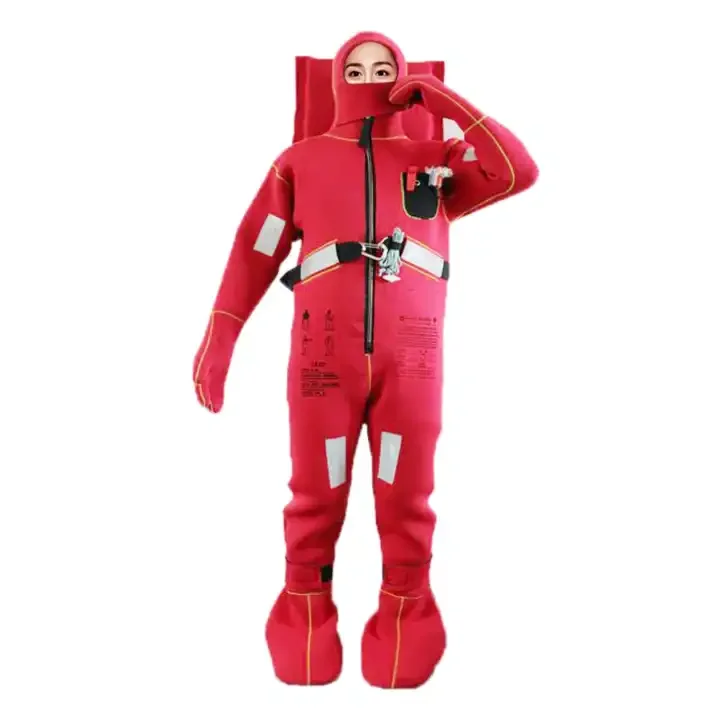 IMPA Code 330195 SOLAS MED Approved Insulated Neoprene Type II Immersion Suits