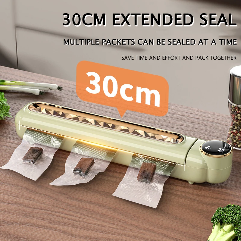 Easy To Operate Portable Vacuum Sealer Machine Automatic Food Sealer Dry Moist Mini Vacuum Food Sealer