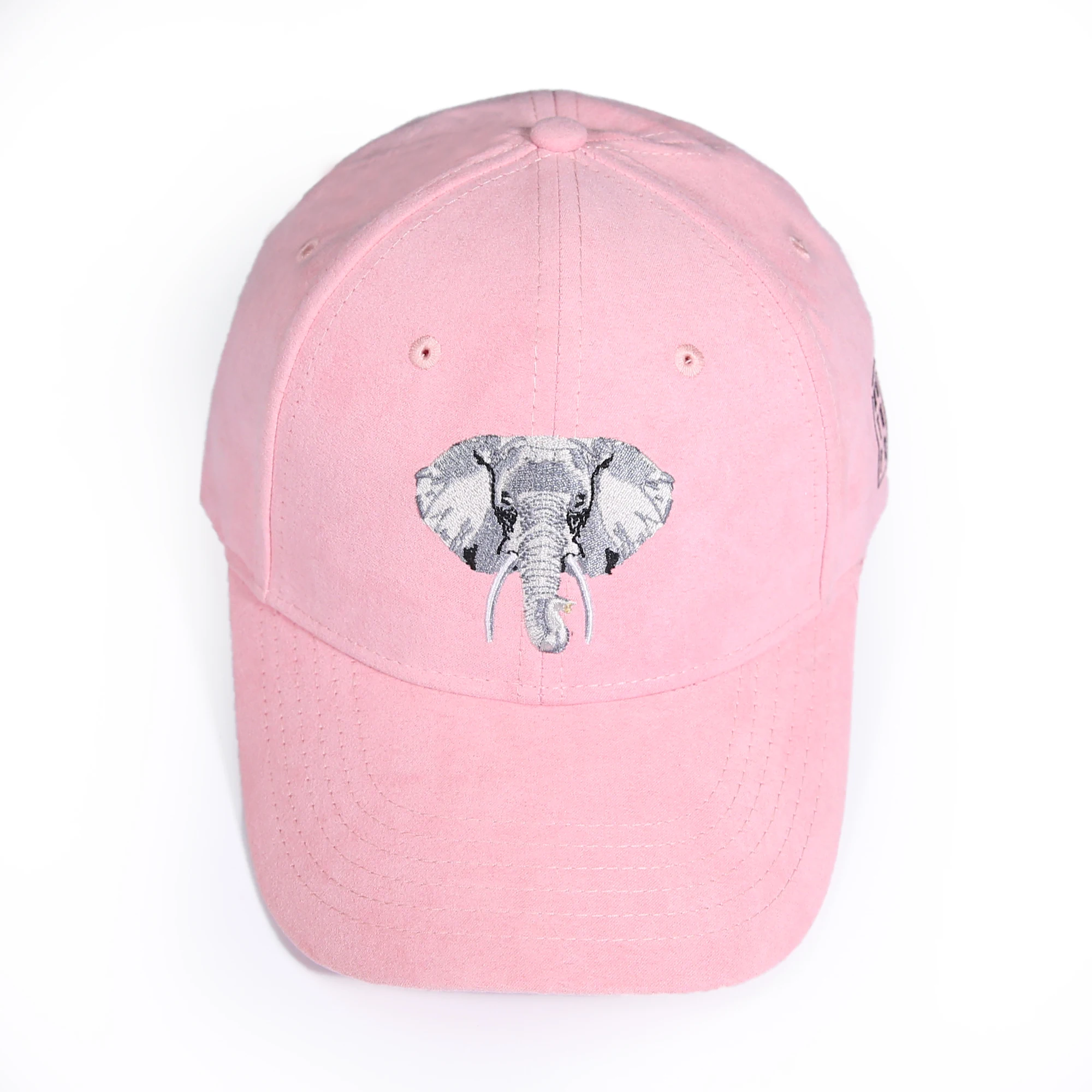New Arrivals Cute Velvet Baseball Cap Embroidered Logo Pink Suede Dad Hat For Girls And Women
