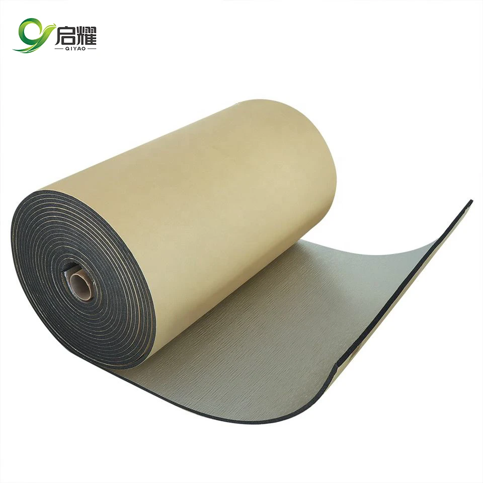2023 Industrial Design Style Self-Adhesive Thermal Insulation Sheet Aluminum Foil Backed XPE Foam Construction Sound Insulation