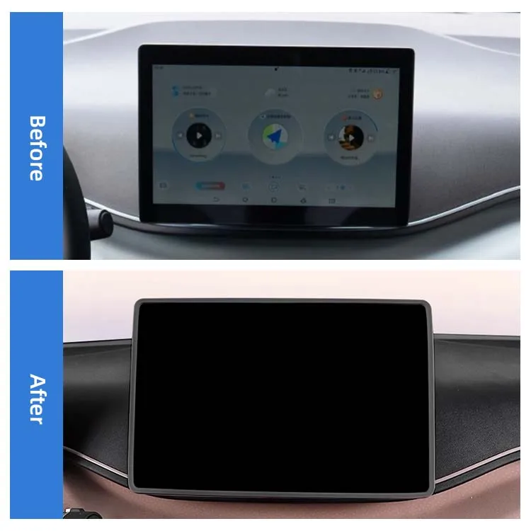 Destroyer 05 Accessories Car Navigation Protector Cover Silicone Frame Central Control GPS Silicone Cover For BYD Chazor