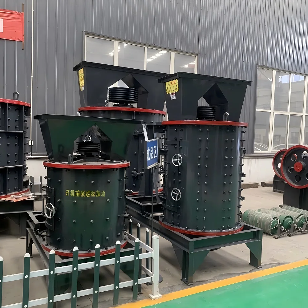 Vertical shaft Dolomite calcium carbonate hammer mill compound crusher with spare parts