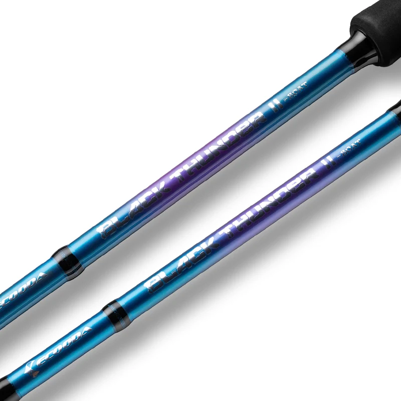 Ecooda Black Thunder II Series EBTB II Portable Boat Rod Carp Fishing Rod Bass Lure Rod