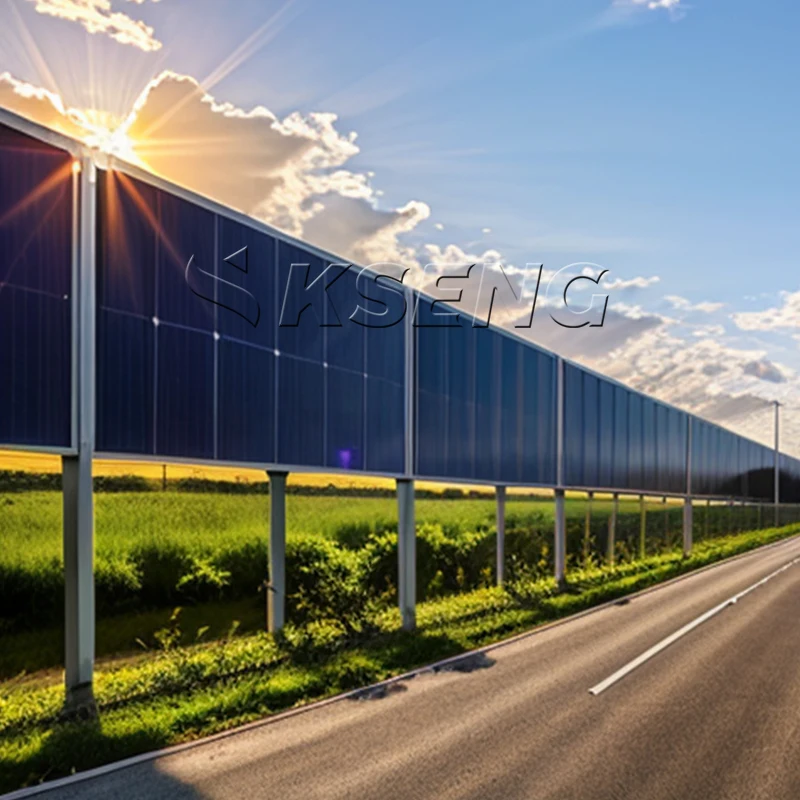 Load Power Plants Solar Pv Mounting Systems Vertical Bifacial solar fencing system