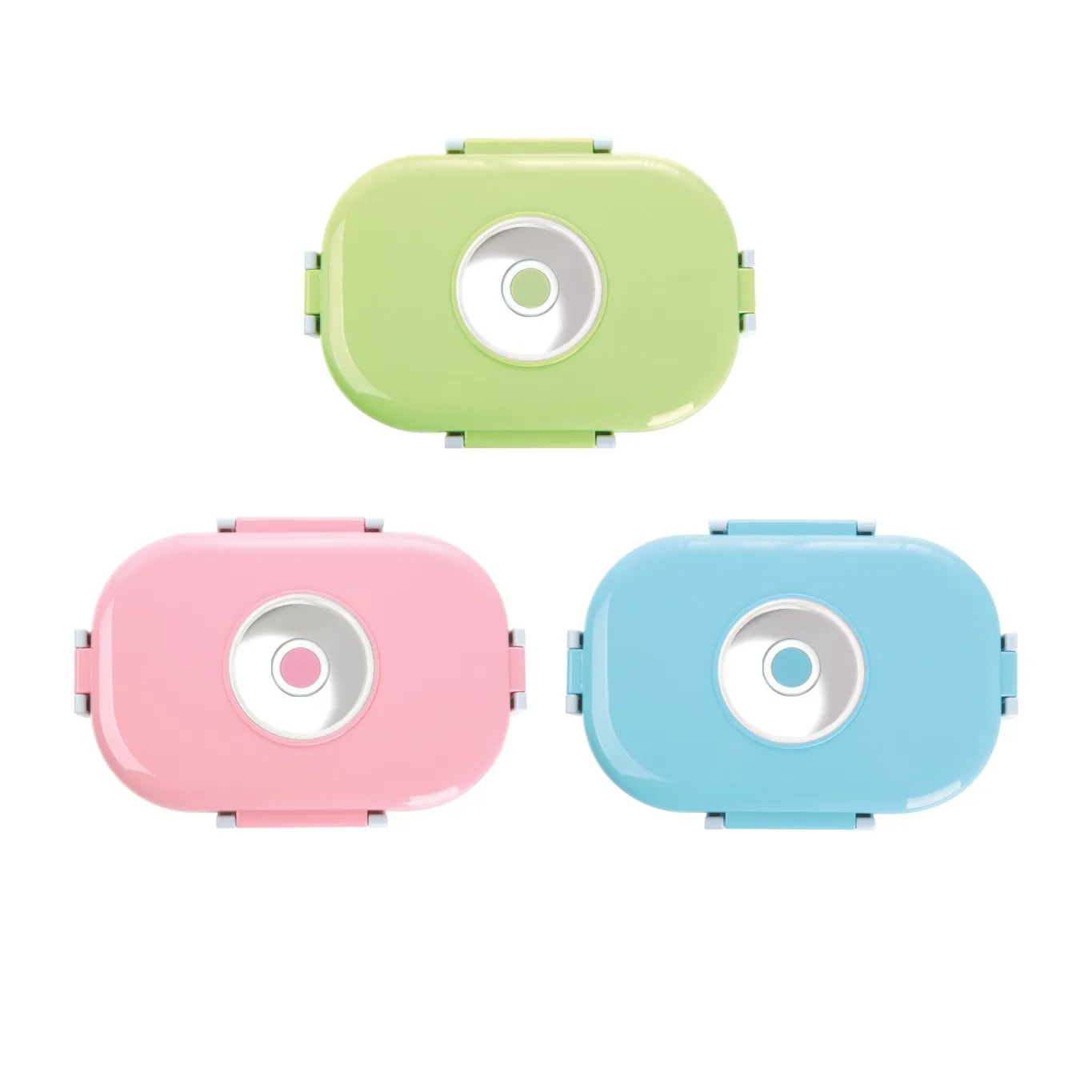 Homio Tedemei BPA free leak-proof plastic portable PP school student children worker dormitory stainless steel lunch bento box