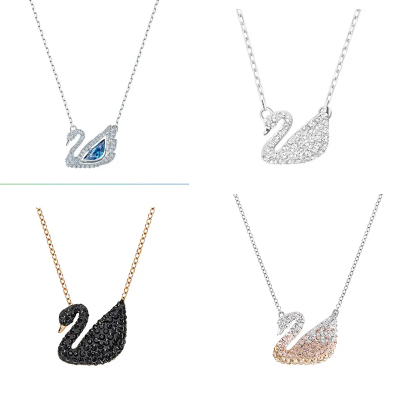 
Factory direct sale fashion simple swan necklace jewelry gift 