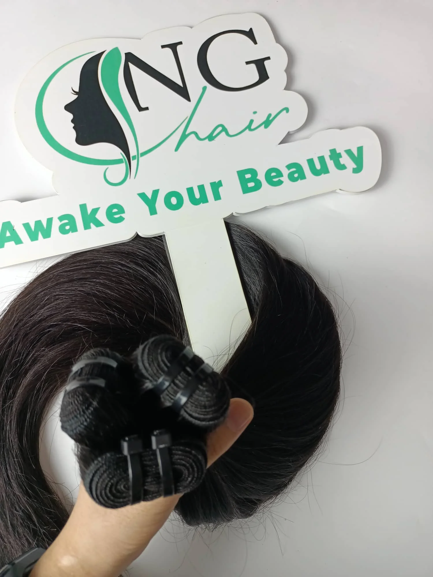 Double Drawn Natural Straight Weft Hair Made In Vietnam Combined With Excellent And Enthusiastic Work Team Full Color Hair