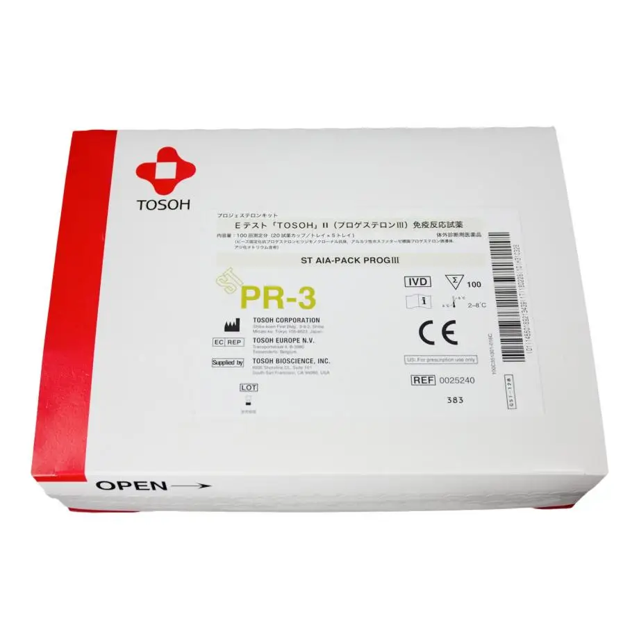 TOSOH Immunoassay Reagents ST AIA-Pack For TOSOH AIA Automated Immunoassay Systems 100 Tests TSH PSA FSH Diluent