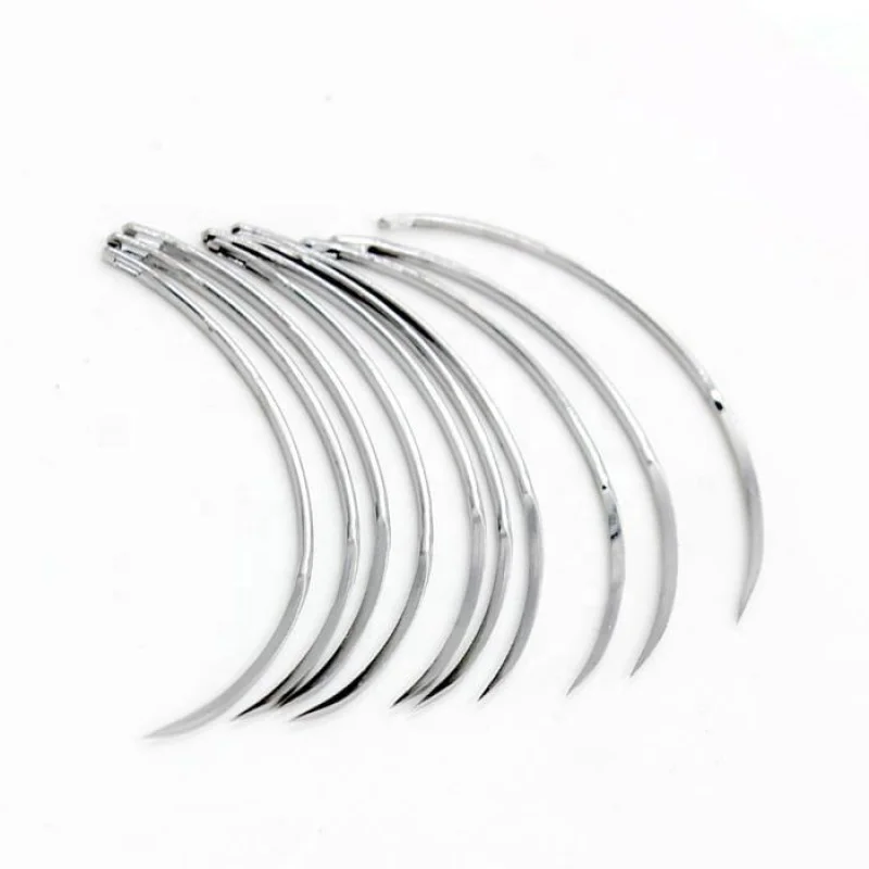 10 шт. хирургическая игла свинья крупного рогатого скота овец птицы зверь ветеринарный шов иглы