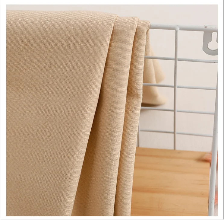 
Woven Technics and linen material fabric 