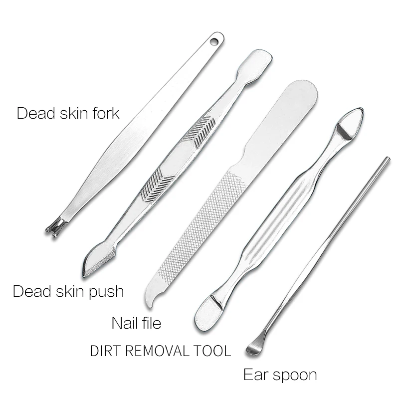 
Hight Quality 11 PCS Stainless Steel Nail Clipper Set Manicure Pedicure Set 