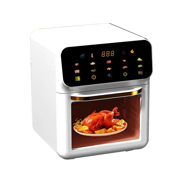 High Quality 10L 1300W Food Grade Kitchen Appliances Digital Without Oil Electric Air Fryer Toaster Oven