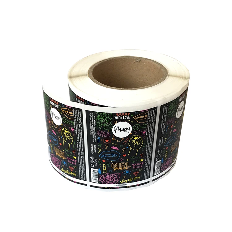 Custom Packaging Roll Label Vinyl Sticker Printing