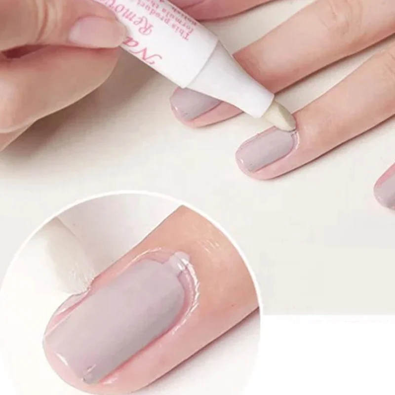 Newest Manicure Cleaner Nail Polish Corrector Remover Pen Private Label Clean Mistakes Refillable Tools Nail Polish Removal Pen