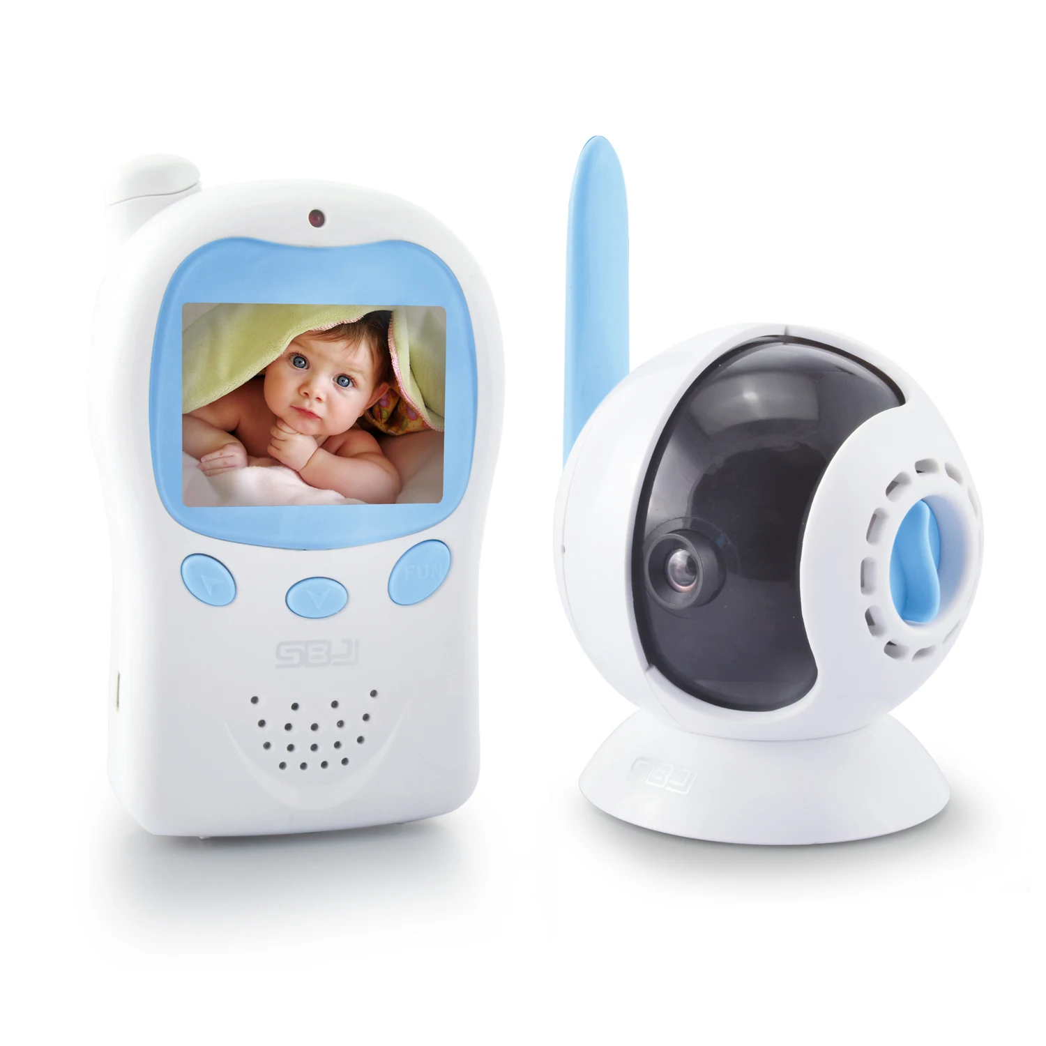 2.4 Inch Video Babyphone Factory OEM Infrared Night Vision Video Baby Monitors Two Communication Way Baby Camera