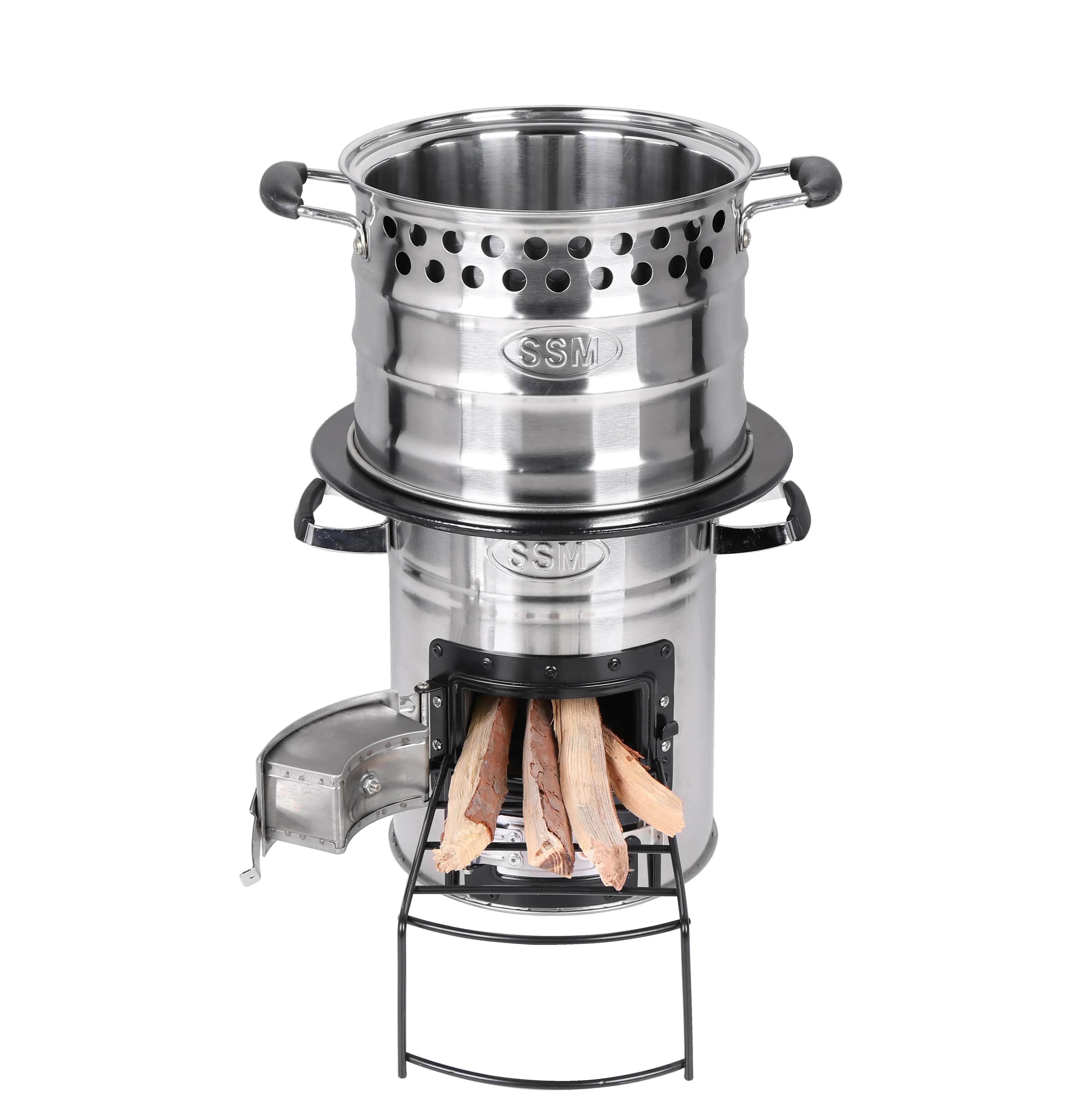 Two Doors Wood Burning Stove