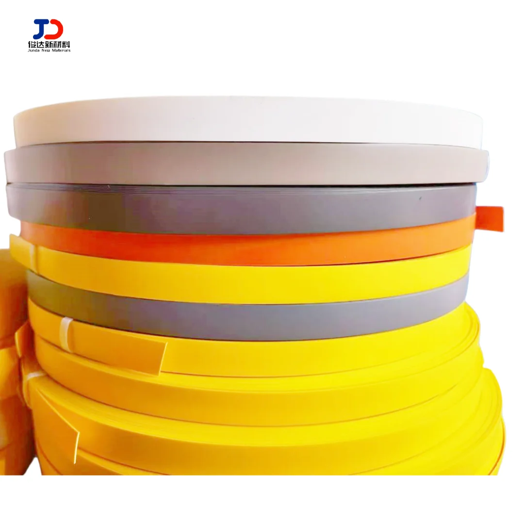 High Quality Custom PVC Edge Banding in Any Color Made with Plastic Melamine ABS Acrylic for Cabinet Application