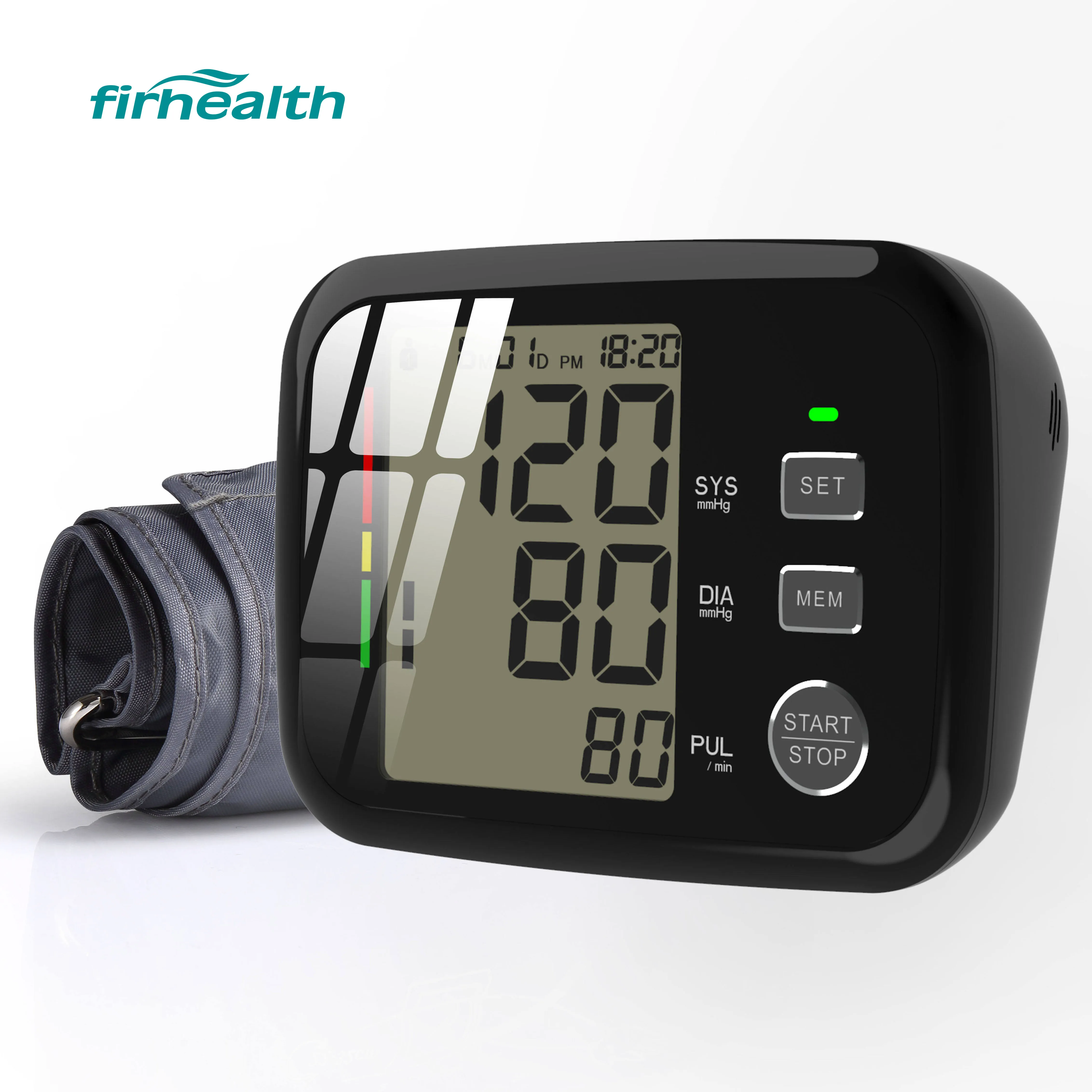 
2021 upper arm electronic Digital blood pressure monitor digital automatic bp monitor 
