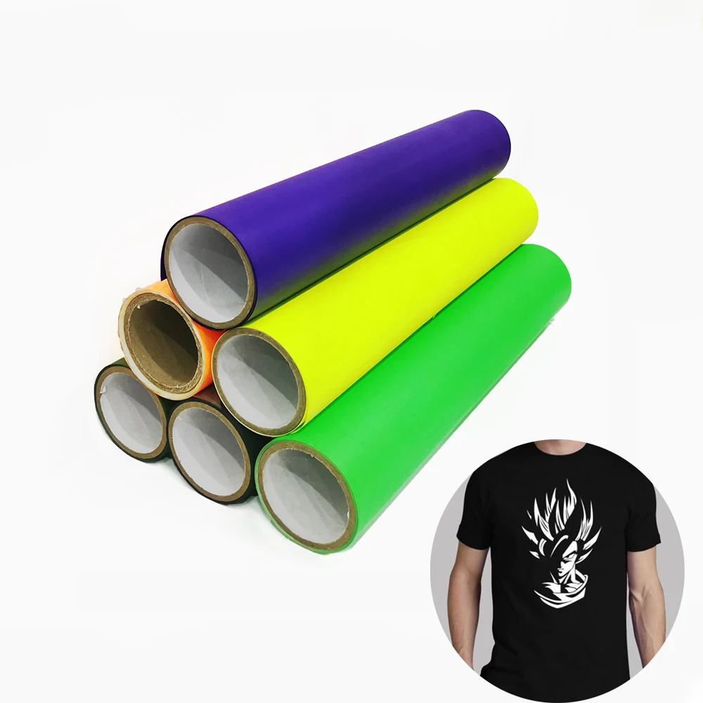 Wholesale factory custom OEM pu vinil textil htv heat transfer vinyl for clothing