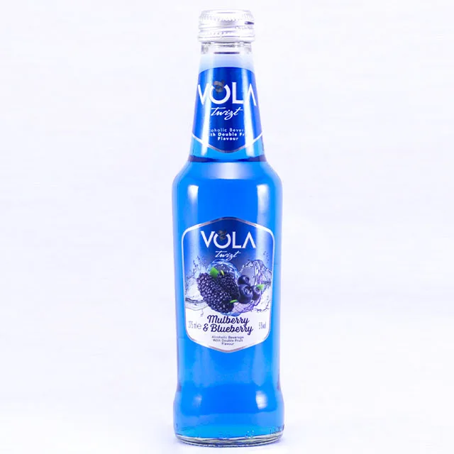 VOLA Twizt Alc.5% Mulberry & Blueberry Flavor 275 ml. Mixed Fruit Alcoholic Beverage Wholesale from Thailand