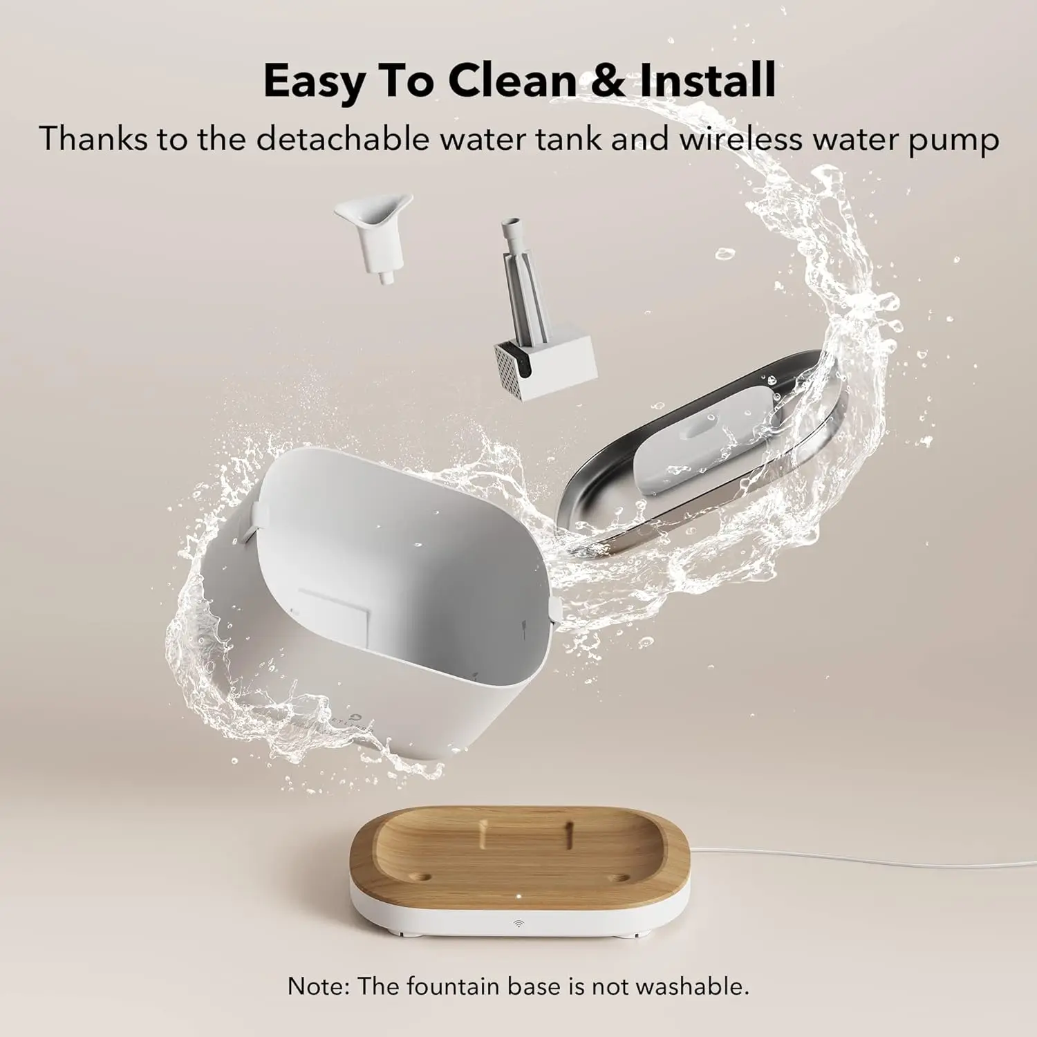 Automatic Electric App-Controlled Water Dispenser Ultra-Silent Cat Drinking Water Fountain For Pets Cats