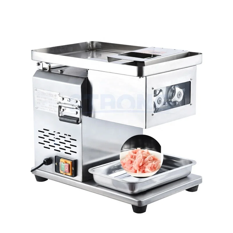 Multi-Function Commercial Grinder Slicer Automatic Electric Tofu Skin Diced Meat Fillet Slicer Meat Mincer For Sale