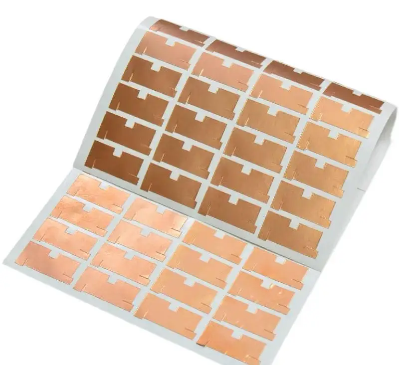 Customized Die Cutting And Punching Type Single Guide Double Guide Copper Foil Adhesive Tape For Sale