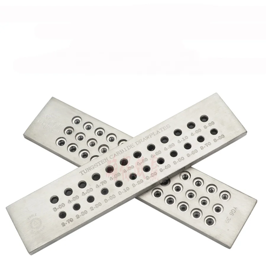 Lapidary Machine Tools Gold Drawplate Tool Jewelry Draw Plate