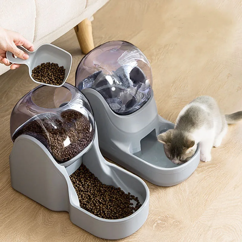 Wholesale Smart Pet Feeder Timing Automatic Dispenser Quantitative Feeding Cat Dog Food Self-feeding Dispenser Cat Supplies