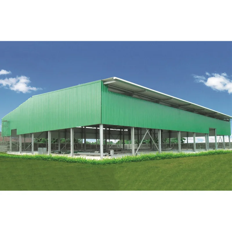 Hot sale prefabricated steel structure office building/workshop/warehouse/garage for sale